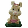 Queens Of Christmas 11 in. Tinee Bunny Baby Figurine, Pink EST-BNNY-BABY